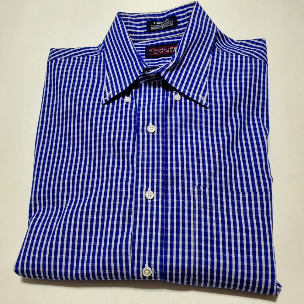 Roundtree & York mens shirt 16 35